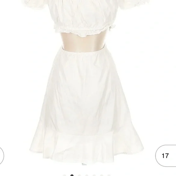 Astr white verana minidress - Picture 2 of 4